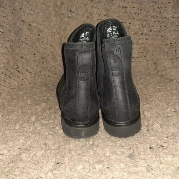 ROOTS-Canada-Black Nubuck Chelsea Boots-Junction-Sz 7.5-New/No Box - Picture 6 of 7